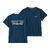 W P-6 Logo Responsibili-Tee Tidepool Blue S 