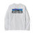 M L/S P-6 Logo Responsibili-Tee White XS 