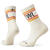 Athletic SMRTWL Retro Stripe Crew Socks Natural M (38-41) 