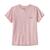 W P-6 Logo Responsibili-Tee P-6 Outline: Whisker Pink L 