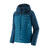 W Down Sweater Hoody Wavy Blue S 