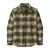 W Fjord Flannel Shirt Cascade: Pine Needle Green M 