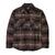 M LW Insulated Fjord Flannel Shirt Outdoor: Molasses Brown L 