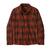 M Fjord Flannel Shirt Cascade: Burnished Red XL 