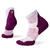 W Run Targeted Cushion Ankle Socks Purple Eclipse S (34-37) 