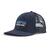 P-6 Logo LoPro Trucker Hat New Navy OS (One Size) 