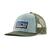 P-6 Logo LoPro Trucker Hat Thermal Blue OS (One Size) 