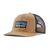 P-6 Logo Trucker Hat Grayling Brown OS (One Size) 