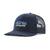 P-6 Logo Trucker Hat New Navy OS (One Size) 