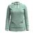 W Thermal Merino Drape Neck Hoodie Arctic Green Digi Snow M 