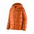 M Fitz Roy Down Hoody Redtail Rust L 