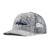 Fitz Roy Trout Trucker Hat Rock Wash: Thermal Blue OS (One Size) 